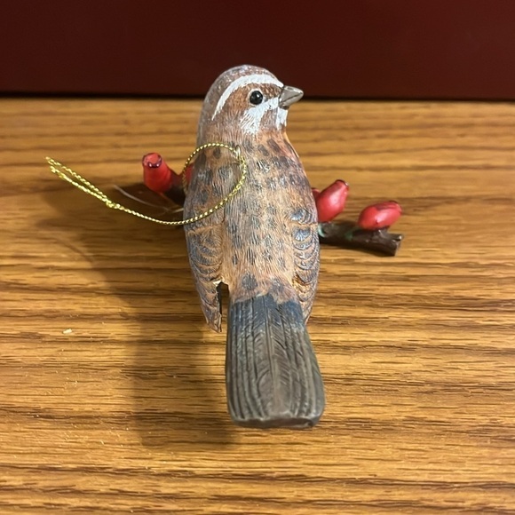 The Danbury Mint Christmas ornament - song sparrow - Picture 2 of 5